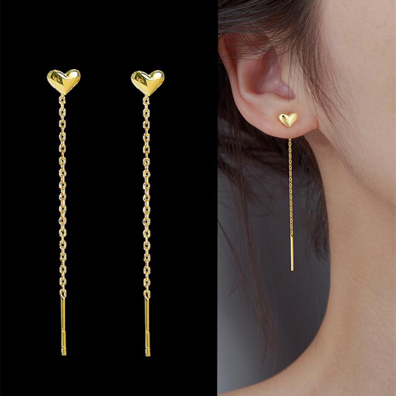 Wenjian Korean Heart-shaped Titanium Steel Earrings - 2022 Trendy Slimming Face Design for Women
Wenjian Korean Heart-shaped Titanium Steel Earrings - 2022 Trendy Slimming Face Design for Women