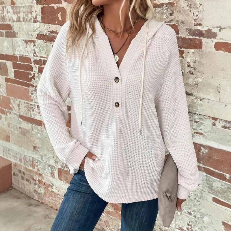 Women s Hoodie Waffle Knitted Button Long Sleeve Hoodie Sweatshirt 5XL світло-синій колір
Women s Hoodie Waffle Knitted Button Long Sleeve Hoodie Sweatshirt 5XL світло-синій колір