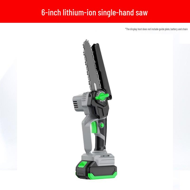 Brushless 4/6 Inch Lithium Battery Electric Chainsaw - Garden & Logging Tool Set
Brushless 4/6 Inch Lithium Battery Electric Chainsaw - Garden & Logging Tool Set