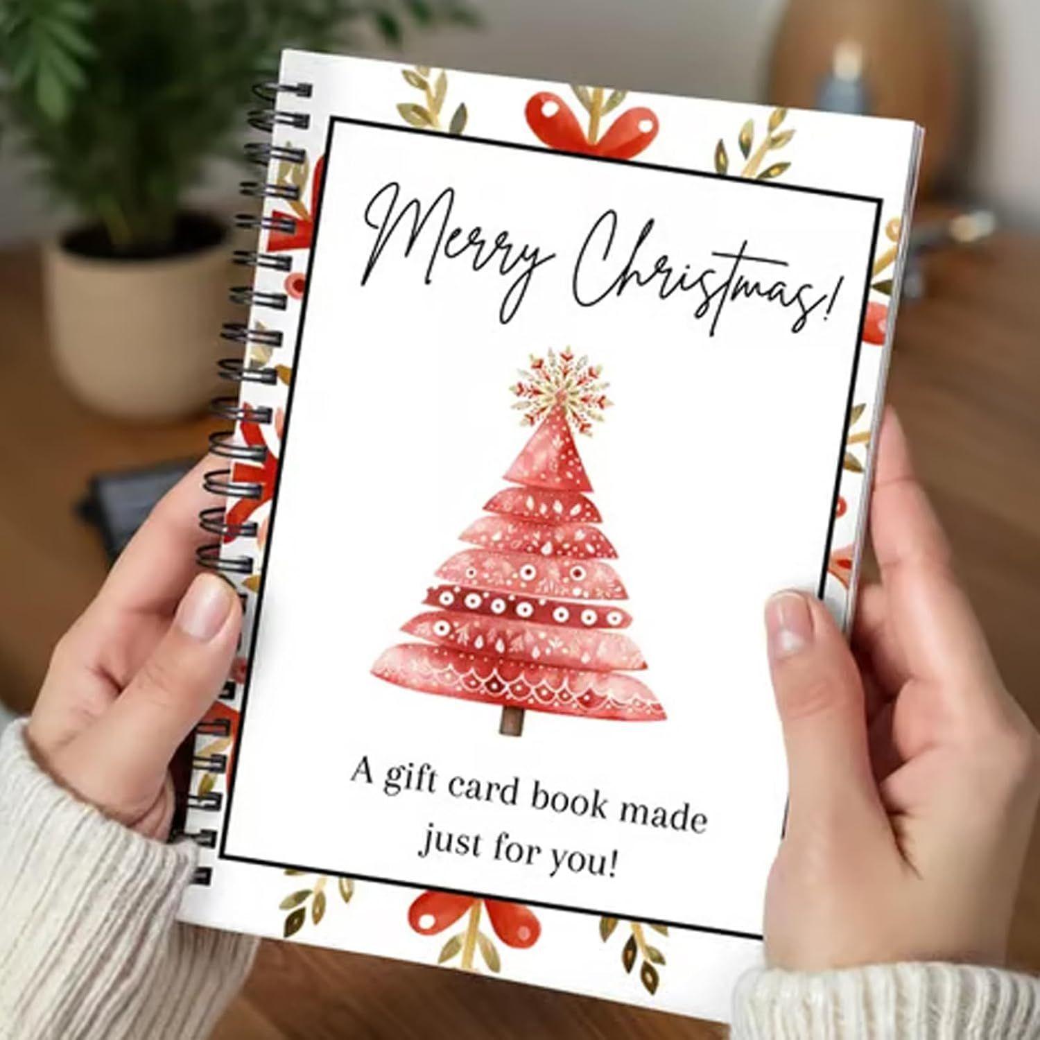 Spiral-Bound Christmas Gift Card Book Festival Christmas Gifts for Teenagers Greeting Cards Holder Greeting Card Organizer
Spiral-Bound Christmas Gift Card Book Festival Christmas Gifts for Teenagers Greeting Cards Holder Greeting Card Organizer