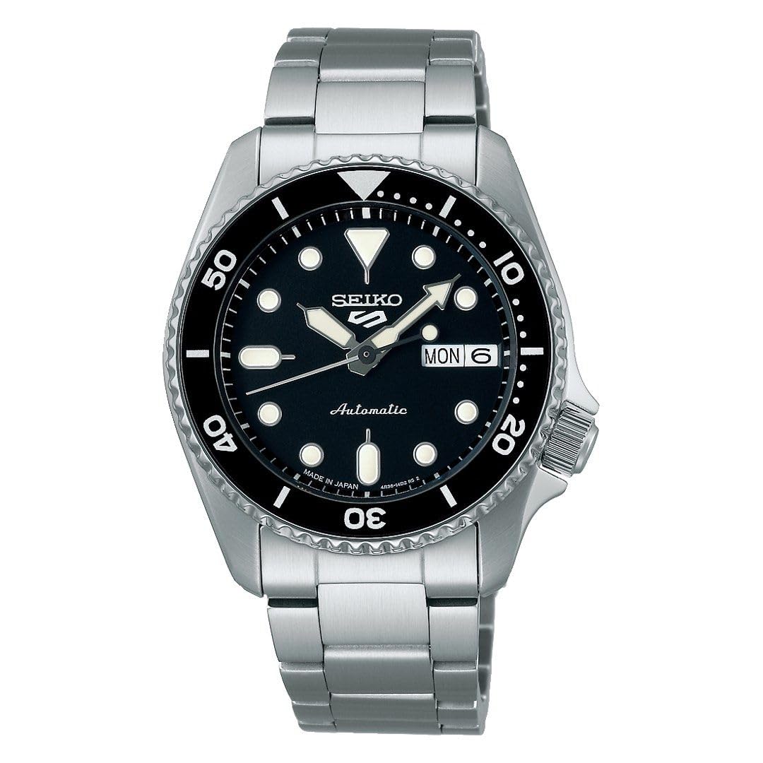 SEIKO 5 Sport Automatic Black Dial 38mm Watch SRPK29, Black. , black//white, diver.
SEIKO 5 Sport Automatic Black Dial 38mm Watch SRPK29, Black. , black//white, diver.