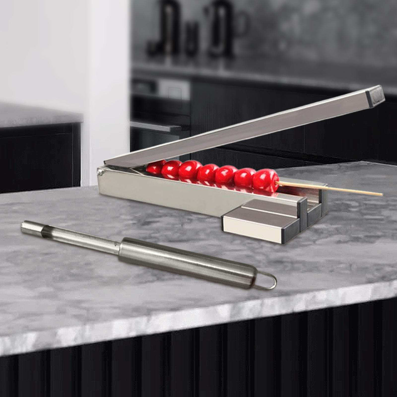 Машина для выравнивания засахаренных боярышников, эффективная, компактная, для домашнего коммерческого использования без инструментов with Core Remover