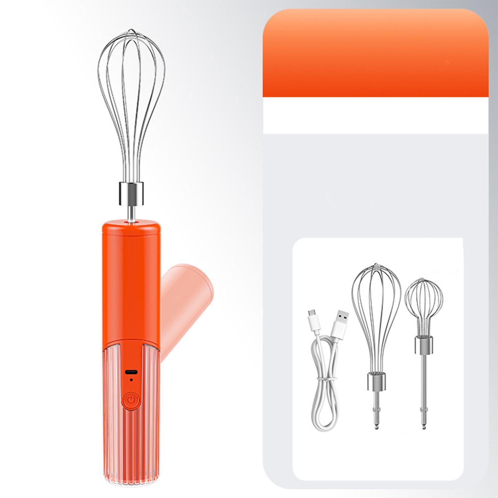 Wireless electric egg beater household cream whisk cake baking hand mixer 362g оранжевый
Wireless electric egg beater household cream whisk cake baking hand mixer 362g оранжевый