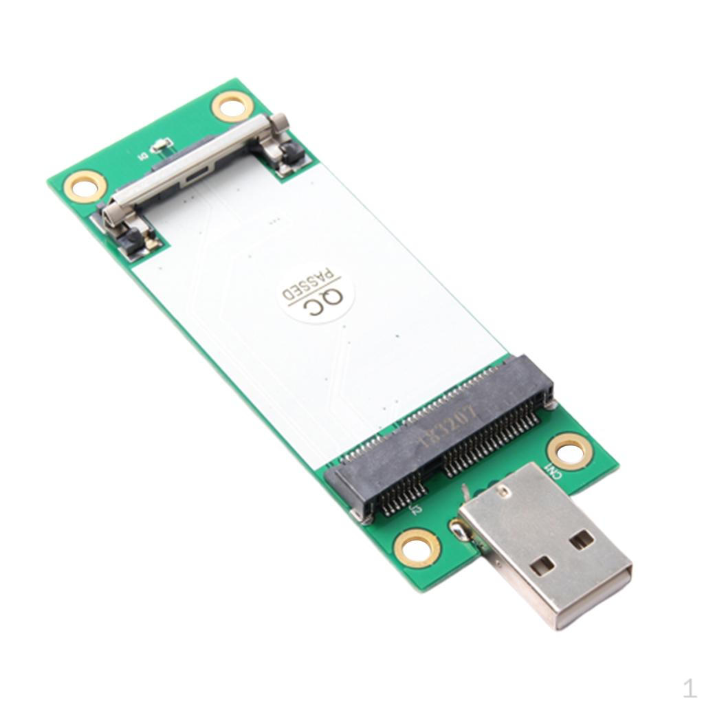 Mini WWAN Card to USB Adapter with Slot for 3G / 4
Mini WWAN Card to USB Adapter with Slot for 3G / 4