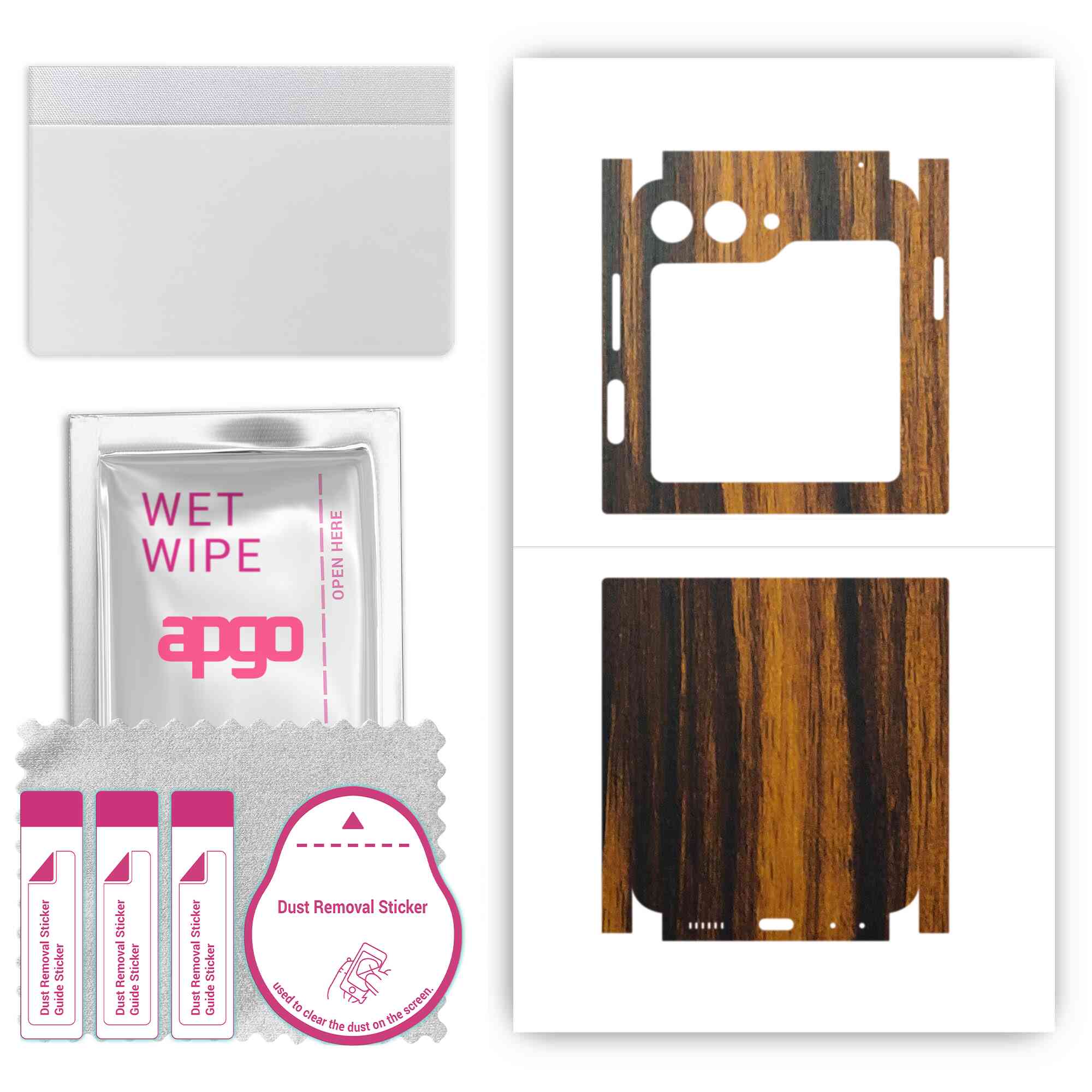 apgo Захисна наклейка Skin для тильної сторони, сумісної з Samsung Galaxy Z Flip5 Retro, Full Wrap Film, Foil, Vinyl - Pattern Tigerwood
apgo Захисна наклейка Skin для тильної сторони, сумісної з Samsung Galaxy Z Flip5 Retro, Full Wrap Film, Foil, Vinyl - Pattern Tigerwood