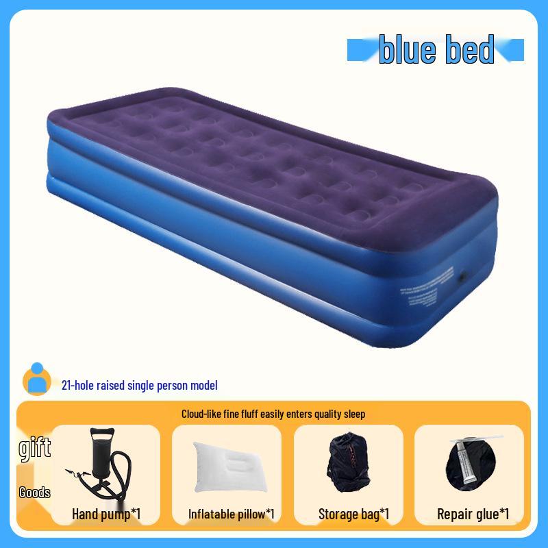 Elevated Outdoor Inflatable Camping Mattress - Thick Double Air Cushion
Elevated Outdoor Inflatable Camping Mattress - Thick Double Air Cushion