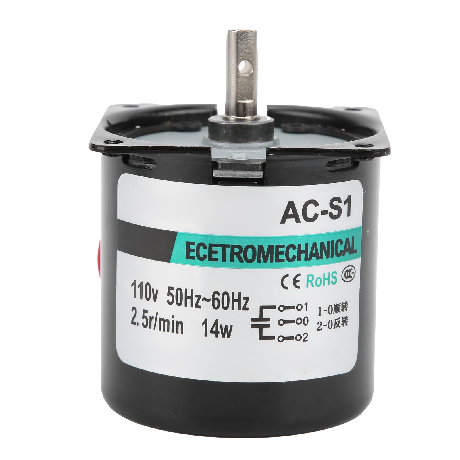 AC Synchronous Motor 14W Permanent Magnet 2Way High Torsion Central Shaft Bracket
AC Synchronous Motor 14W Permanent Magnet 2Way High Torsion Central Shaft Bracket