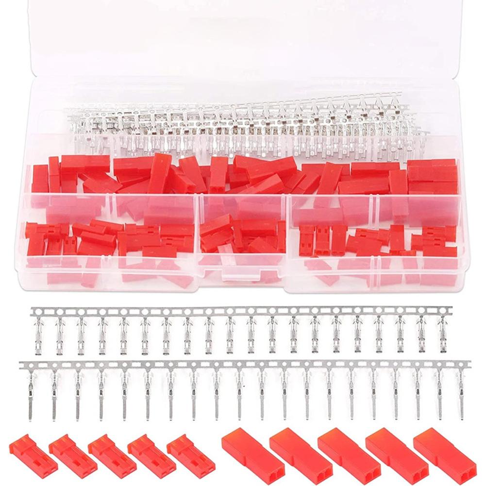 300/420Pcs 2.54MM JST SYP 2Pin Adapter Cable Terminal Socket Crimp Terminal Connectors Housing Crimp Pin Terminal Connector Kit
300/420Pcs 2.54MM JST SYP 2Pin Adapter Cable Terminal Socket Crimp Terminal Connectors Housing Crimp Pin Terminal Connector Kit