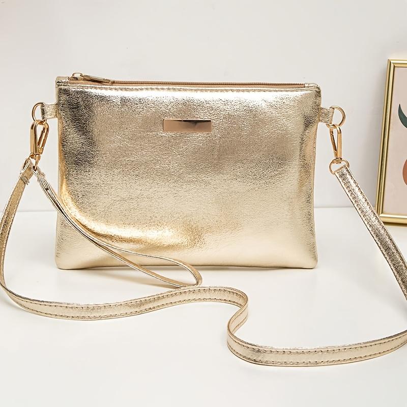 A Stylish And Minimalist Golden Sequined Crossbody Bag, Perfect As a High-End Solid Color Makeup Pouch золотой
A Stylish And Minimalist Golden Sequined Crossbody Bag, Perfect As a High-End Solid Color Makeup Pouch золотой