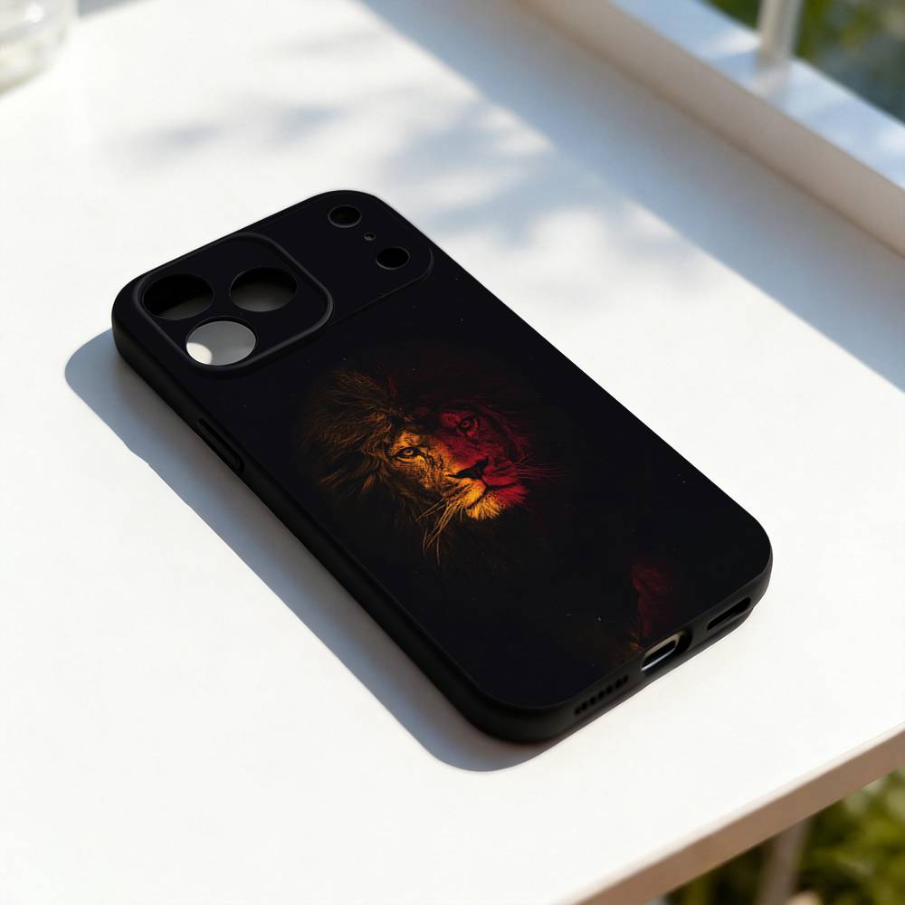 Cool Lion Animal Phone Case For iPhone 11,12,13,14,15,16,17,Pro,Max,Plus,E,SE4,Air,Mini Black Soft Cover iPhone15plus
Cool Lion Animal Phone Case For iPhone 11,12,13,14,15,16,17,Pro,Max,Plus,E,SE4,Air,Mini Black Soft Cover iPhone15plus