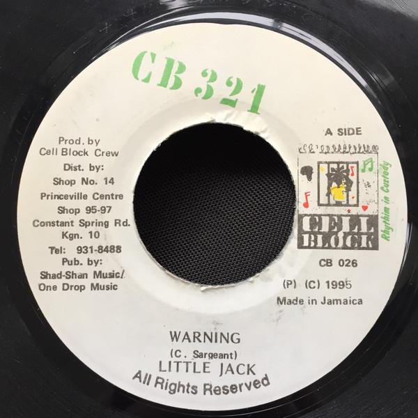 7-дюймовая пластинка LITTLE JACK, FRANKIE SLY - Warning/Looking Right CB026 Cell Block 321 1995 Ямайка Регги, Ска и Даб Б/У
7-дюймовая пластинка LITTLE JACK, FRANKIE SLY - Warning/Looking Right CB026 Cell Block 321 1995 Ямайка Регги, Ска и Даб Б/У
