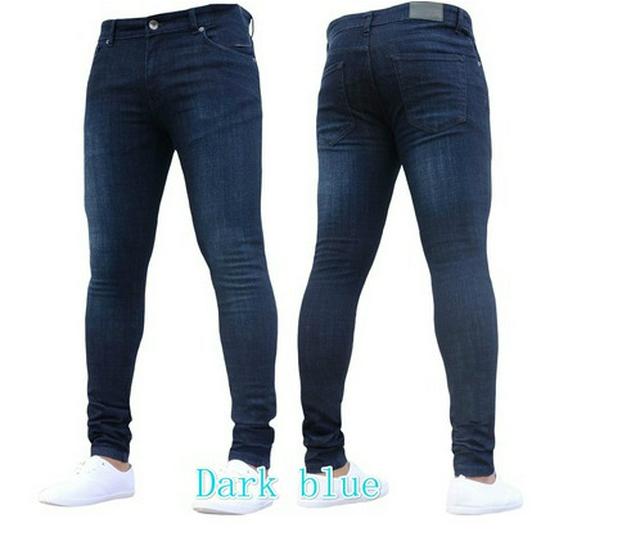 2017 Autumn Men s Urban Skinny Mid-Waist Non-Iron Jeans L темно-синий
2017 Autumn Men s Urban Skinny Mid-Waist Non-Iron Jeans L темно-синий
