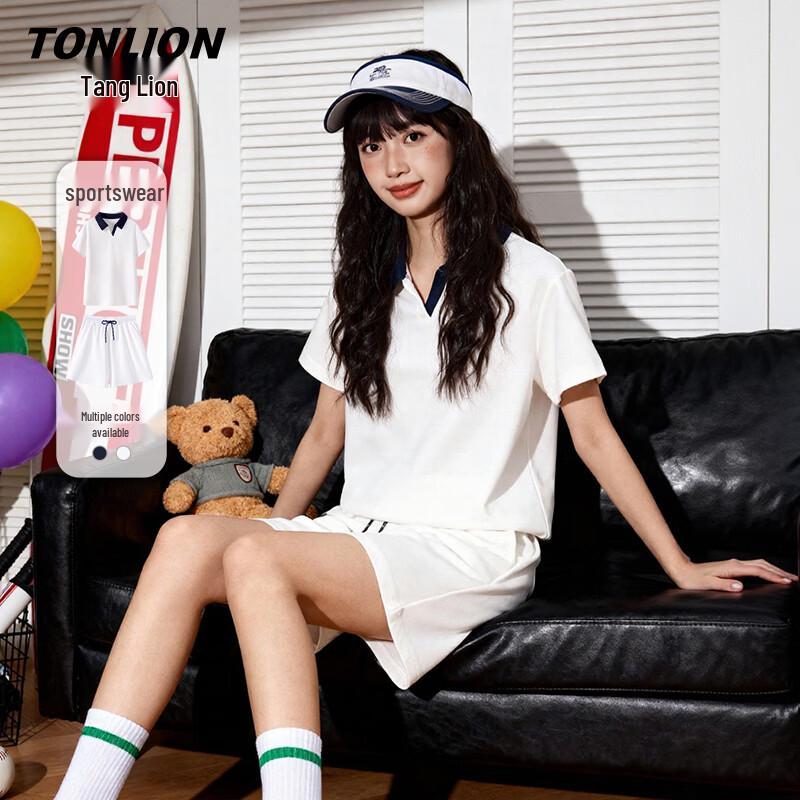 TonLion Polo Neck Short Sleeve Shorts Set XL
TonLion Polo Neck Short Sleeve Shorts Set XL