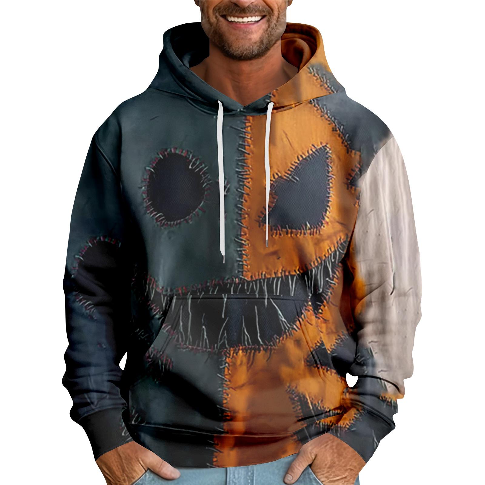 Мужская толстовка с капюшоном свободного кроя с принтом «Кровавый Хэллоуин» XXL золотой
Мужская толстовка с капюшоном свободного кроя с принтом «Кровавый Хэллоуин» XXL золотой