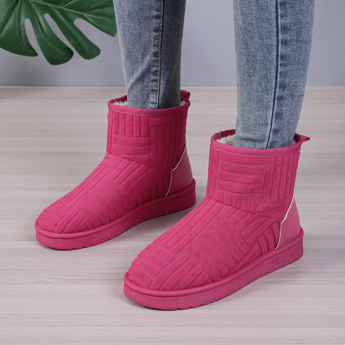 Зима Нові товсті підошви та товсті зимові черевики Жіночі Теплі рушники Короткі черевики Бавовняне взуття Жіноче 43 рожевий
Зима Нові товсті підошви та товсті зимові черевики Жіночі Теплі рушники Короткі черевики Бавовняне взуття Жіноче 43 рожевий