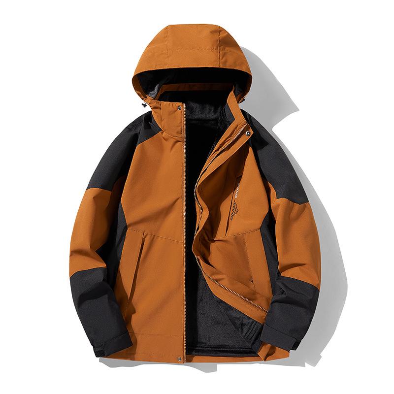 Spot Winter Windproof Mountain Jacket Set: Three-in-One Detachable Liner, Trendy Couple s Outdoor Mountaineering Suit 5XL
Spot Winter Windproof Mountain Jacket Set: Three-in-One Detachable Liner, Trendy Couple s Outdoor Mountaineering Suit 5XL