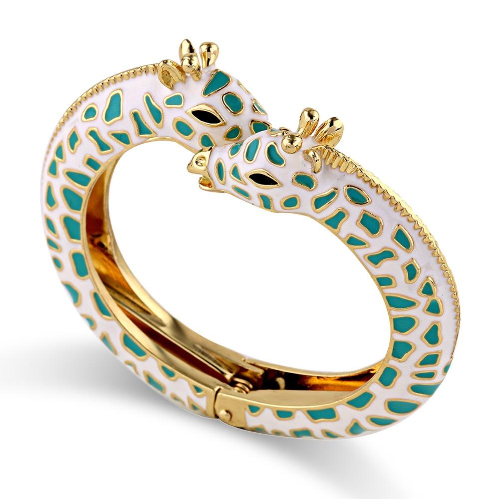 Colorful Enamel Cuff Bracelet Adjustable Open Animal Statement Bangle Women синий
Colorful Enamel Cuff Bracelet Adjustable Open Animal Statement Bangle Women синий