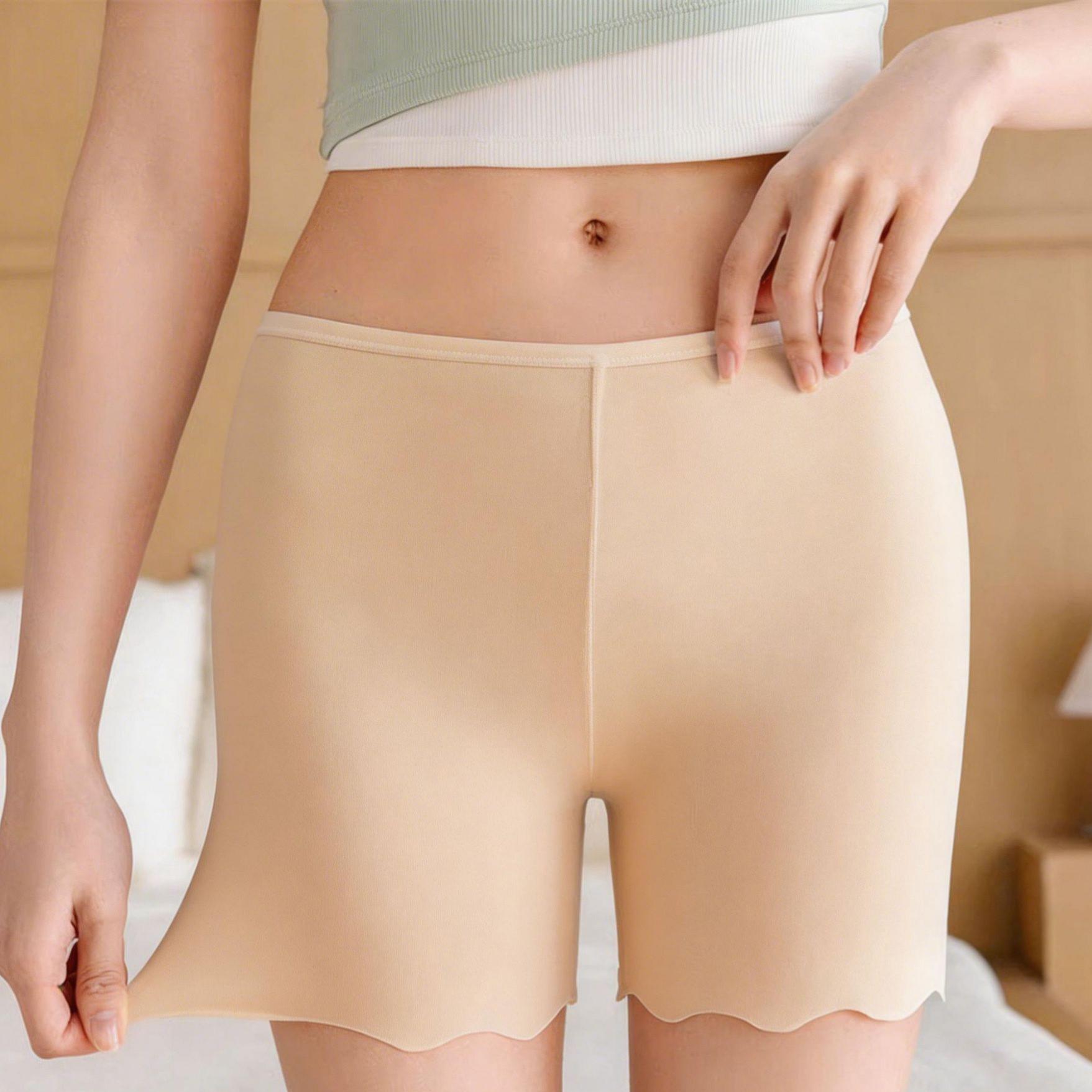 Women s Seamless Ice Silk Anti-Exposure Safety Shorts - Breathable, No-Roll, Summer Base Layer Briefs One Size (75-140 Jin)
Women s Seamless Ice Silk Anti-Exposure Safety Shorts - Breathable, No-Roll, Summer Base Layer Briefs One Size (75-140 Jin)