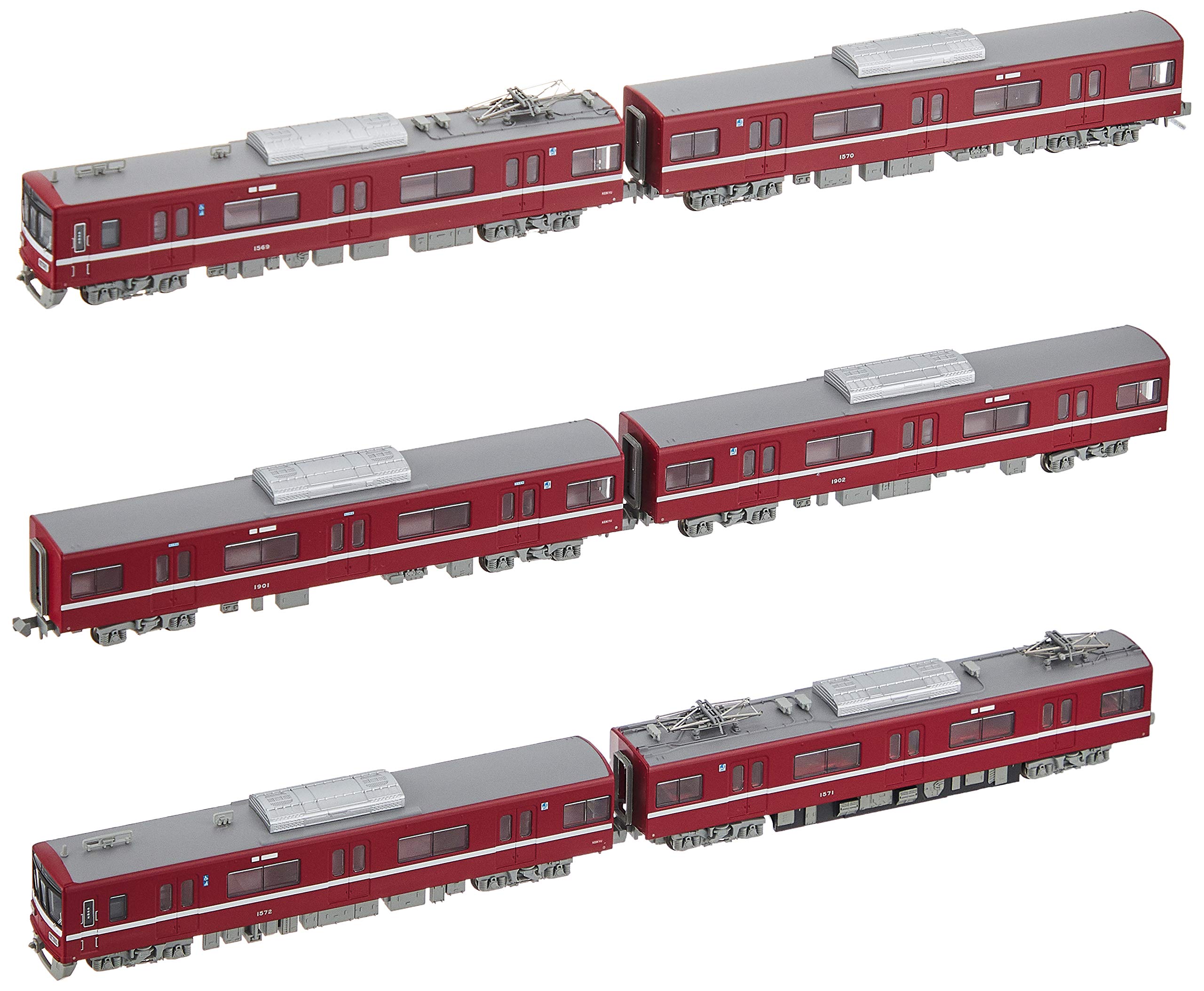 Модель поезда железной дороги Micro Ace N gauge Keikyu 1500, обновленный вагон VVVF, модифицированный вагон, набор из 6 вагонов A6386
Модель поезда железной дороги Micro Ace N gauge Keikyu 1500, обновленный вагон VVVF, модифицированный вагон, набор из 6 вагонов A6386