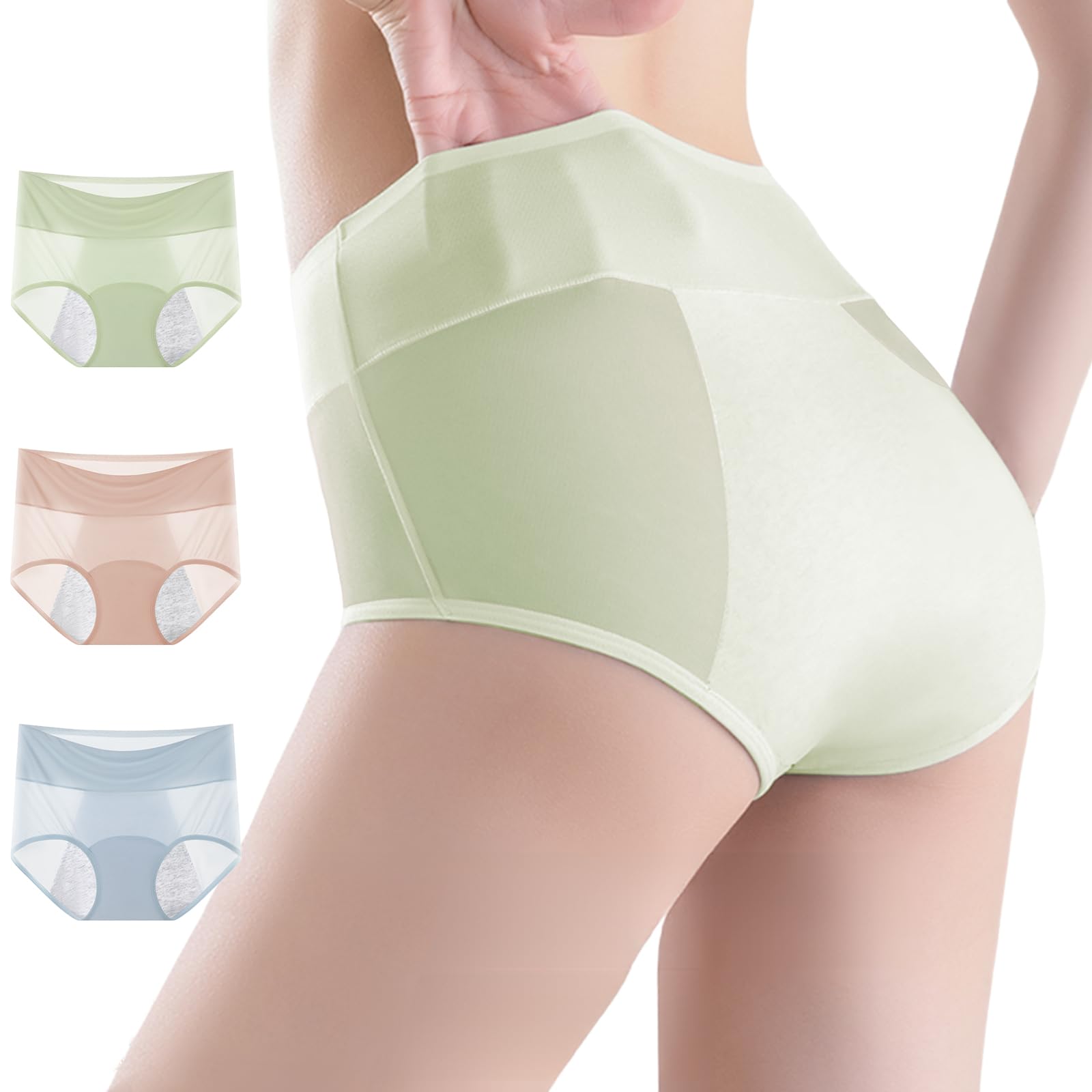 Vehmia Набор гигиенических трусиков Ткань для послеродового использования на весь день и ночь Легкие и легкие Размер 3 штуки (Воздухопроницаемость сетки), С высокой талией,
Vehmia Набор гигиенических трусиков Ткань для послеродового использования на весь день и ночь Легкие и легкие Размер 3 штуки (Воздухопроницаемость сетки), С высокой талией,