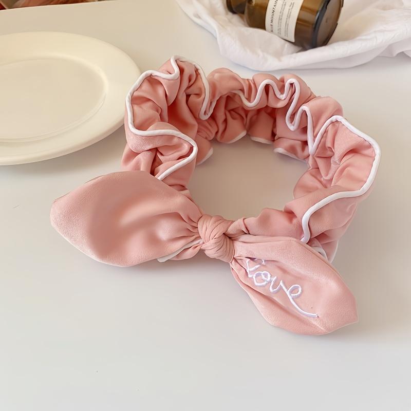 1pc - Embroidered Bow Headband, Bowknot Hair Band for Face Washing, Makeup, Yoga, and Shower
1pc - Embroidered Bow Headband, Bowknot Hair Band for Face Washing, Makeup, Yoga, and Shower