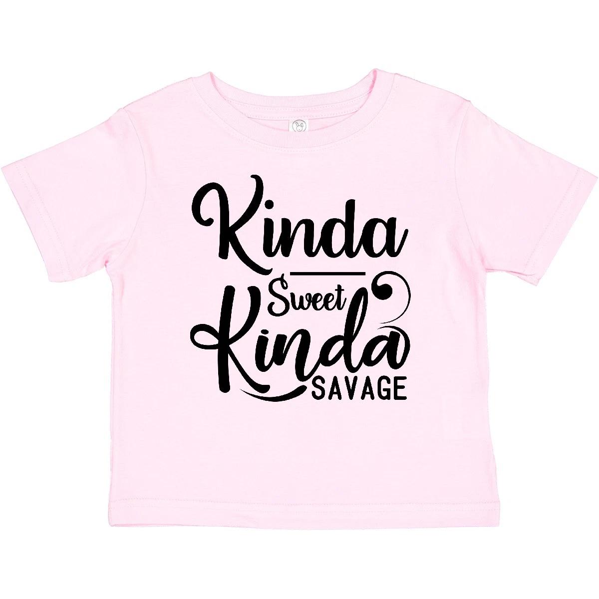 Inktastic Kinda Sweet, Kinda Savage Baby kids boys T-Shirt Feminism Girls s History 130
Inktastic Kinda Sweet, Kinda Savage Baby kids boys T-Shirt Feminism Girls s History 130