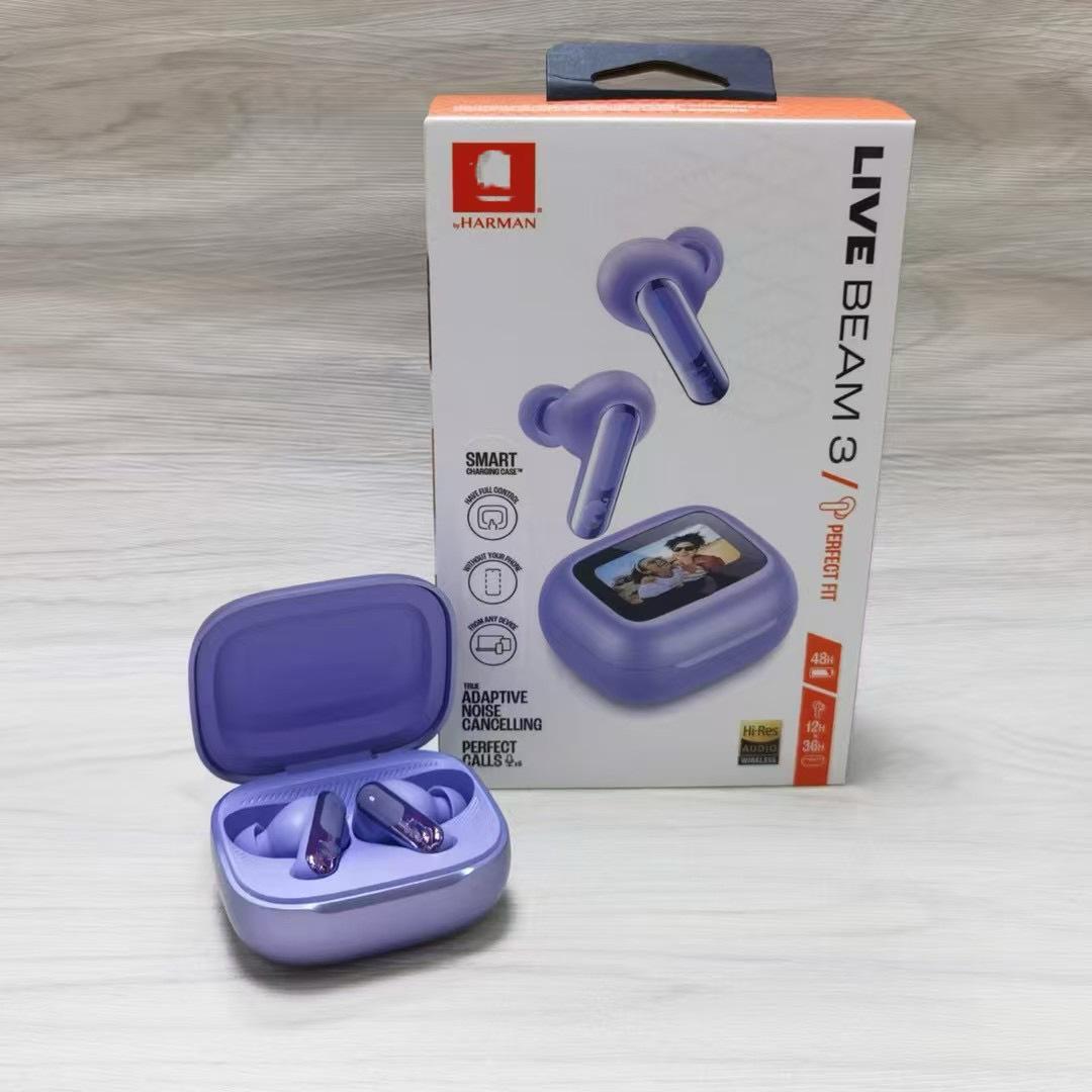 New LIVE BEAM3 Color Pods: Noise-Cancelling Bluetooth Earbuds with Touchscreen
New LIVE BEAM3 Color Pods: Noise-Cancelling Bluetooth Earbuds with Touchscreen