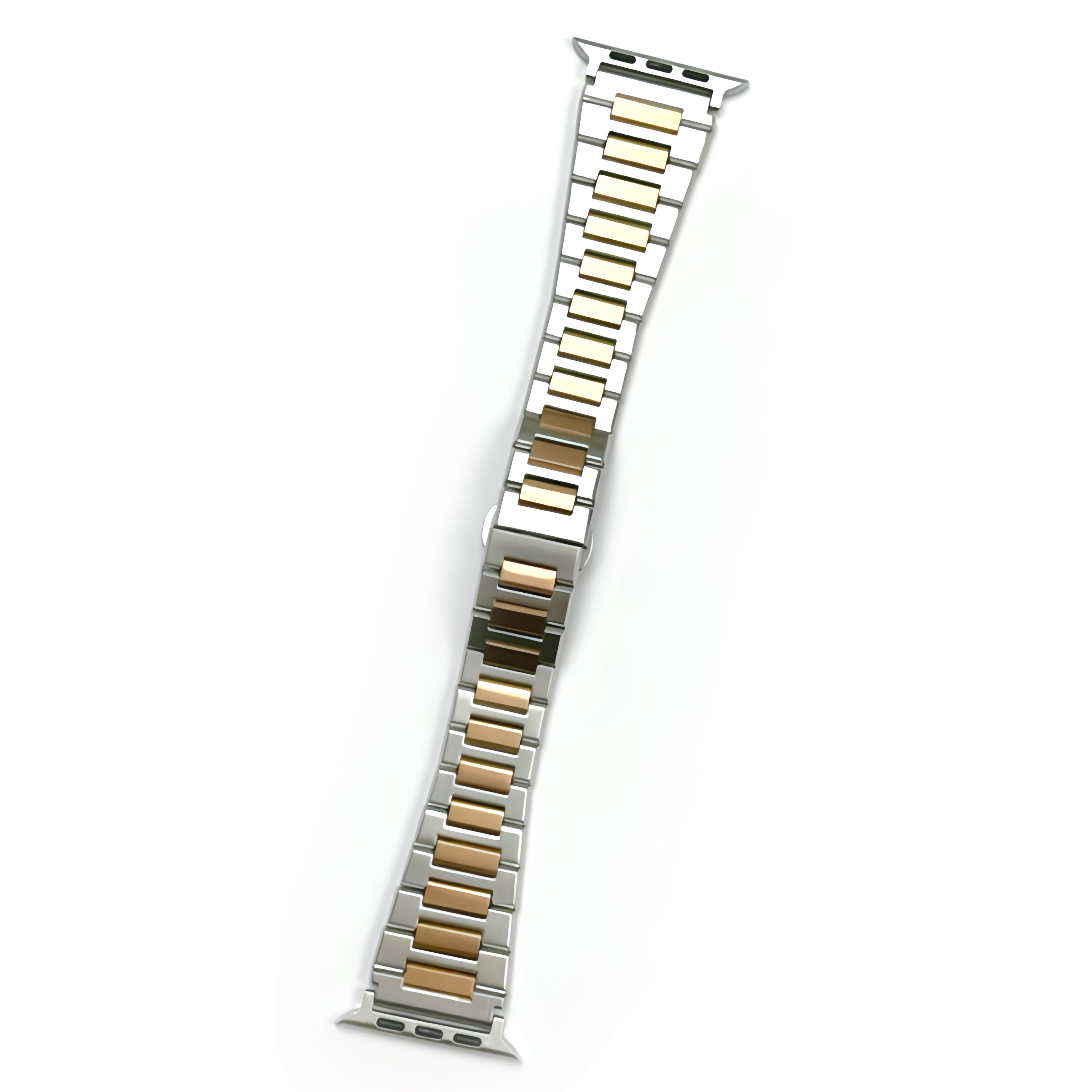 Для Apple Watch 10 46мм/Ultra 2/Ultra 49мм/9 8 7 45мм/SE (2023) SE (2022) SE 6 5 4 44мм/3 2 1 42мм Металевий Ремінець для Годинника Silver/Rose Gold
Для Apple Watch 10 46мм/Ultra 2/Ultra 49мм/9 8 7 45мм/SE (2023) SE (2022) SE 6 5 4 44мм/3 2 1 42мм Металевий Ремінець для Годинника Silver/Rose Gold