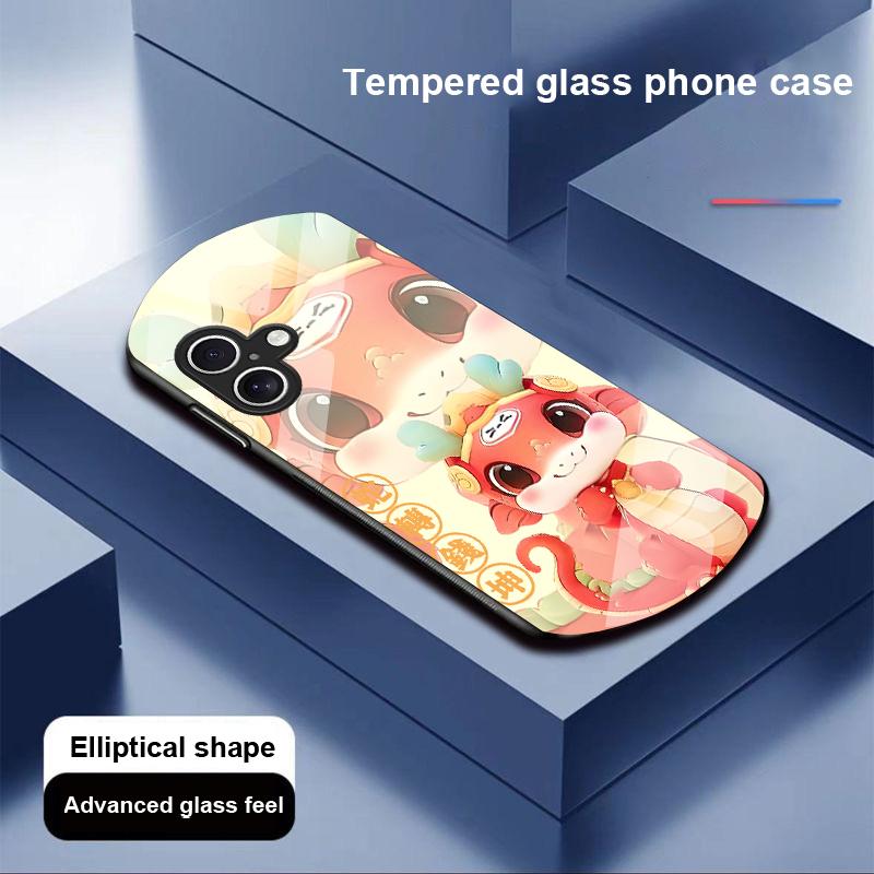 New Cartoon Snake For Apple IPhone 16 11 13 15 14 Pro Max 12 Mini 7 8 Plus XR X XS Elliptical Shaped Tempered Glass Phone Case For iPhone 16 Promax
New Cartoon Snake For Apple IPhone 16 11 13 15 14 Pro Max 12 Mini 7 8 Plus XR X XS Elliptical Shaped Tempered Glass Phone Case For iPhone 16 Promax