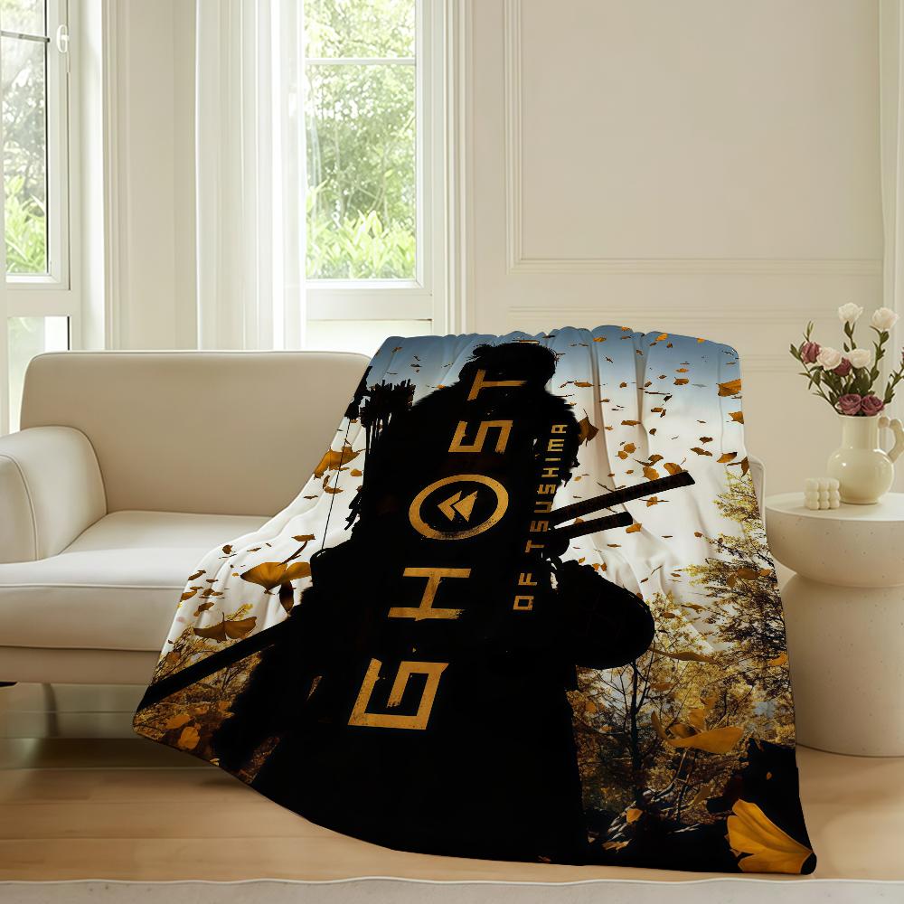 Adventure game G Ghost of Yotei Blanket For Sofa Office Bed Plane Travel Sleep Read Relax Camping Soft And Warm 75x90cm
Adventure game G Ghost of Yotei Blanket For Sofa Office Bed Plane Travel Sleep Read Relax Camping Soft And Warm 75x90cm