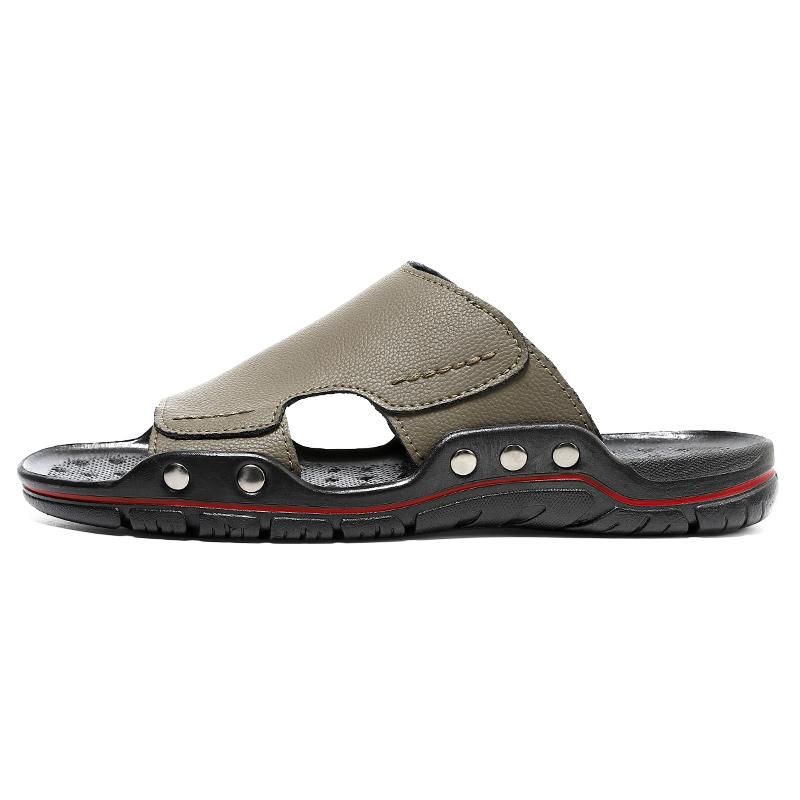 38-48 Летние мужские кожаные сандалии тапочки тапочки большого размера 48 хаки
38-48 Летние мужские кожаные сандалии тапочки тапочки большого размера 48 хаки