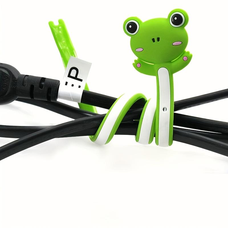 6PCS Cute Animal Shaped Cable Organizers, Plastic Wire Winder Set, Black Cord Holder for Data Cables, Computer & Headphone Wires армия зеленый
6PCS Cute Animal Shaped Cable Organizers, Plastic Wire Winder Set, Black Cord Holder for Data Cables, Computer & Headphone Wires армия зеленый