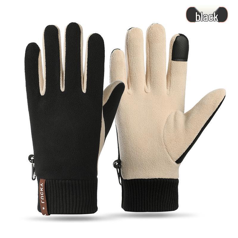 Windproof Touchscreen Cycling Gloves - Warm, Non-Slip, Elastic Cuff, Cold Protection for Outdoor Sports One Size
Windproof Touchscreen Cycling Gloves - Warm, Non-Slip, Elastic Cuff, Cold Protection for Outdoor Sports One Size