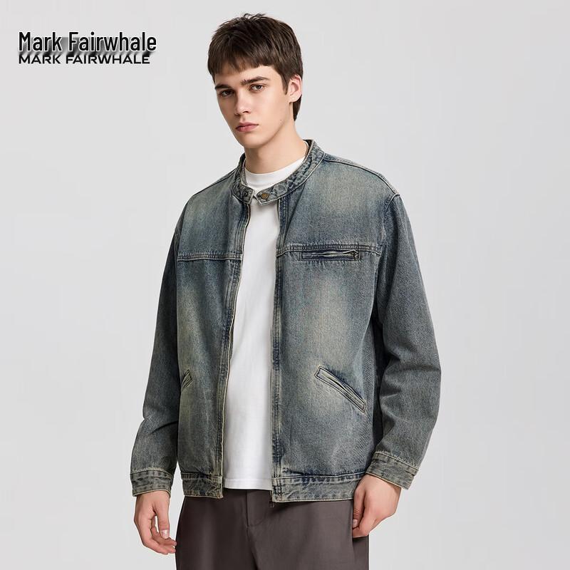 Mark Fairwhale Men s Retro Distressed Washed Denim Jacket 4XL
Mark Fairwhale Men s Retro Distressed Washed Denim Jacket 4XL