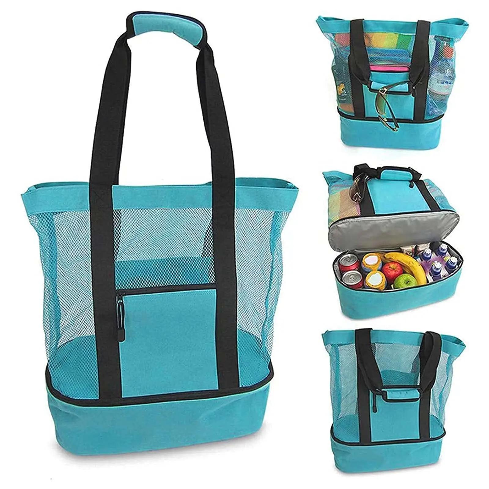 Picnic Beach Bag Heat Preservation Women Mesh Transparent Double-layer Swim Storage High Capacity Shopping Waterproof Bags Tote зелений
Picnic Beach Bag Heat Preservation Women Mesh Transparent Double-layer Swim Storage High Capacity Shopping Waterproof Bags Tote зелений