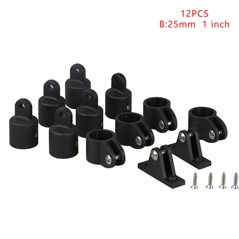 12PCS Nylon Marine Boat Canopy Cover Bimini Top Deck Hinge Jaw Slide Eye End Fitting Hardware Universal DIY Tool Solid Part
12PCS Nylon Marine Boat Canopy Cover Bimini Top Deck Hinge Jaw Slide Eye End Fitting Hardware Universal DIY Tool Solid Part
