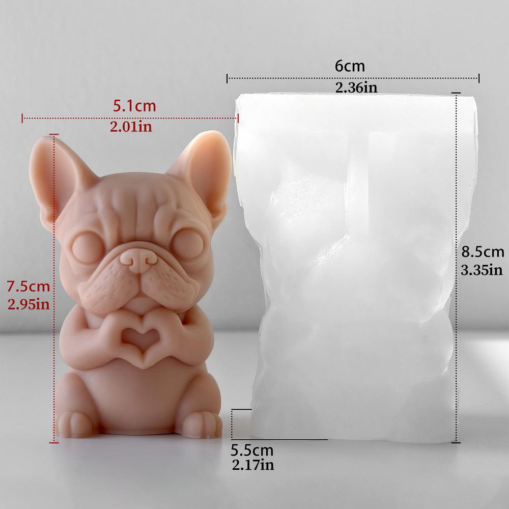Silicone Candle Mold Cartoon Animal Dog Silicone Candle Mold Animal Form Frog Plaster Crafts Molds DIY Candle Making Supplies
Silicone Candle Mold Cartoon Animal Dog Silicone Candle Mold Animal Form Frog Plaster Crafts Molds DIY Candle Making Supplies
