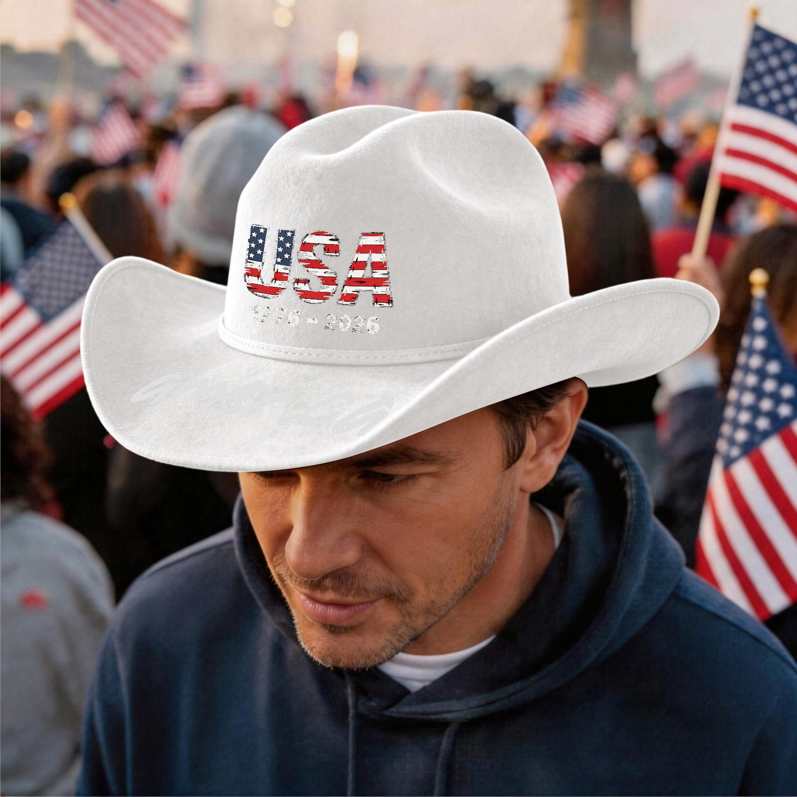 Men Women Casual Retro Style Anniversary Element Printed Denim Cowboy Hat USA Flag Design Adjustable Fit Outdoor Headwear One Size білий
Men Women Casual Retro Style Anniversary Element Printed Denim Cowboy Hat USA Flag Design Adjustable Fit Outdoor Headwear One Size білий