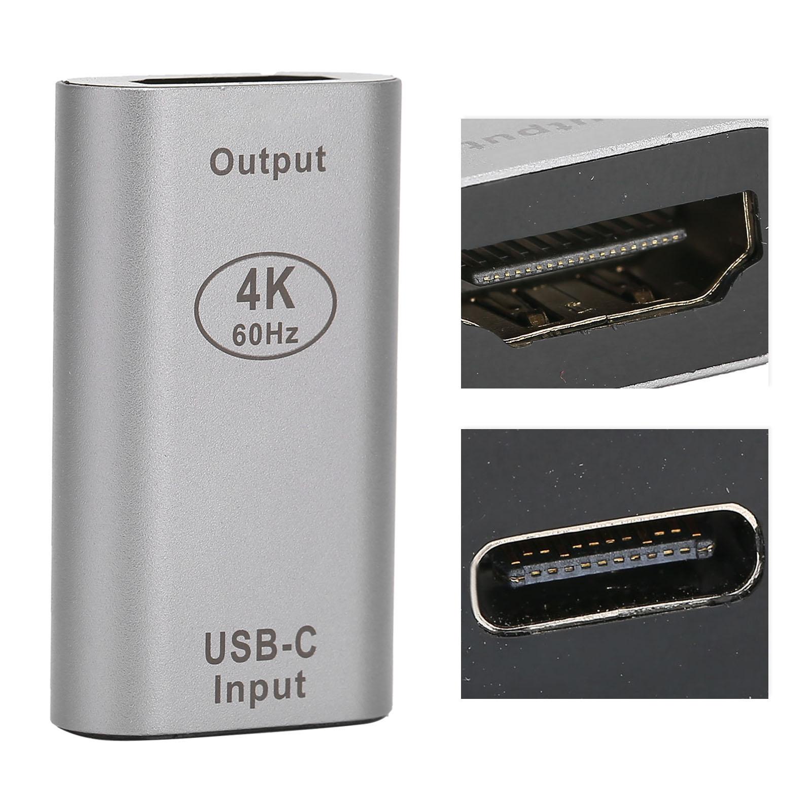 TypeC Female to HD Multimedia Interface Female Adapter 4K At 60Hz Adapters for Windows Android OS X
TypeC Female to HD Multimedia Interface Female Adapter 4K At 60Hz Adapters for Windows Android OS X