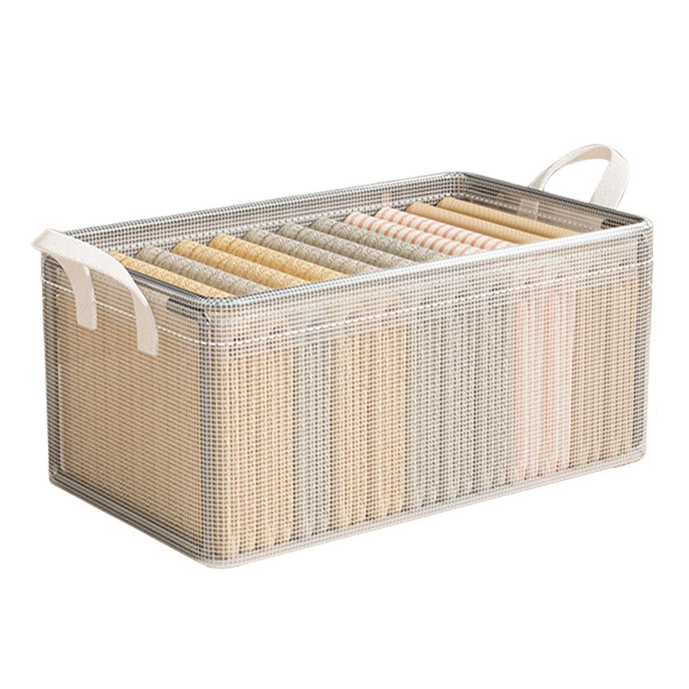 Складний ящик для зберігання Прозорий контейнер для організації Одягу та Штанів L 47x30x20cm
Складний ящик для зберігання Прозорий контейнер для організації Одягу та Штанів L 47x30x20cm