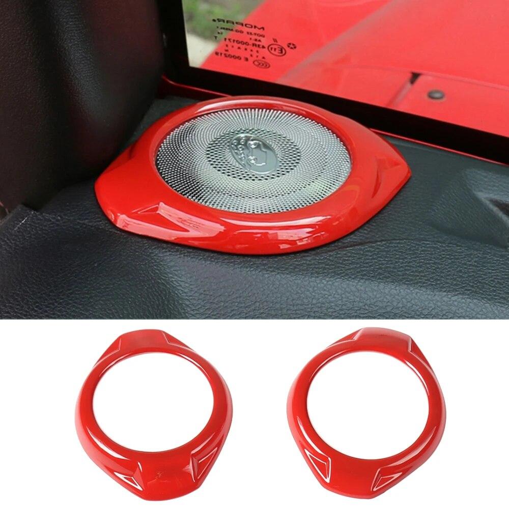 Автомобильная стойка громкоговоритель декоративная крышка кольцо отделка рамки наклейки для Jeep Wrangler JK 2015 2016 2017 аксессуары для интерьера ABS красный
Автомобильная стойка громкоговоритель декоративная крышка кольцо отделка рамки наклейки для Jeep Wrangler JK 2015 2016 2017 аксессуары для интерьера ABS красный