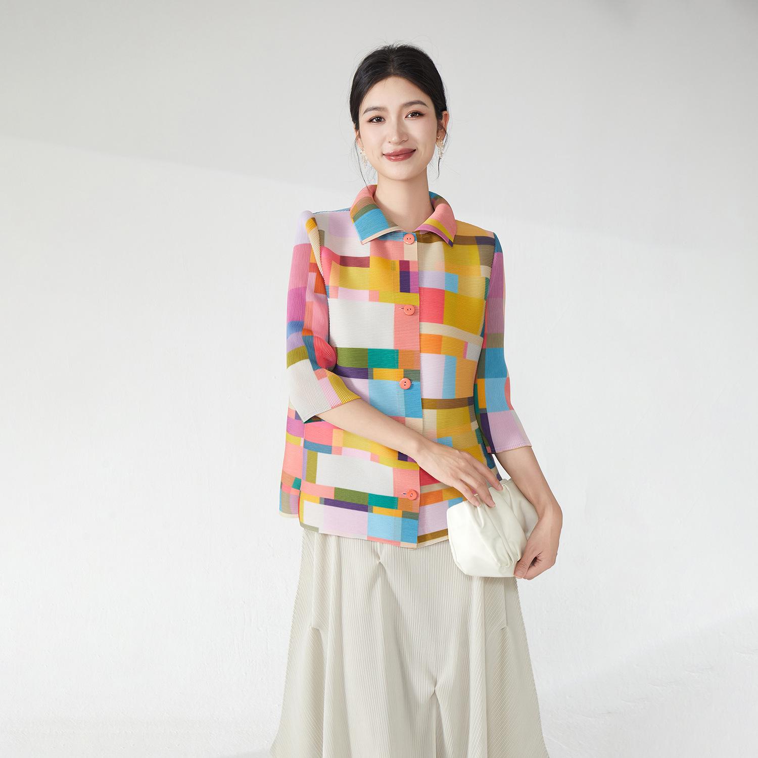2025 Women s Fashion: New Spring Loose Cardigan Coat & Versatile Miyake T-Shirt One Size персиковий/червоний
2025 Women s Fashion: New Spring Loose Cardigan Coat & Versatile Miyake T-Shirt One Size персиковий/червоний