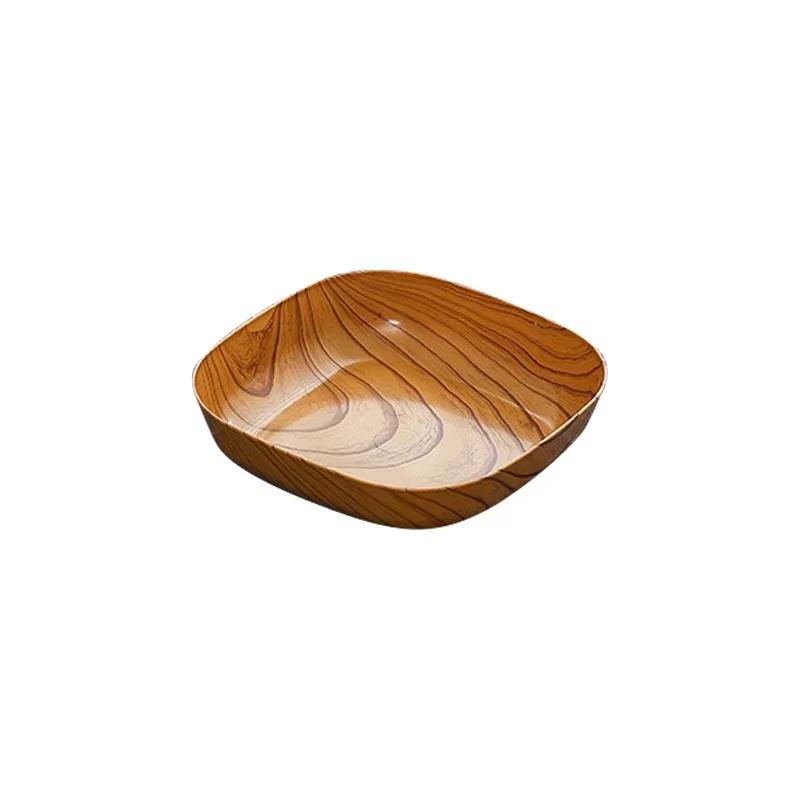 Creative Imitation Wood Grain Plastic Spit Bone Box Afternoon Tea Snack Tray Wood Grain Plate High Value Fruit Plate
Creative Imitation Wood Grain Plastic Spit Bone Box Afternoon Tea Snack Tray Wood Grain Plate High Value Fruit Plate