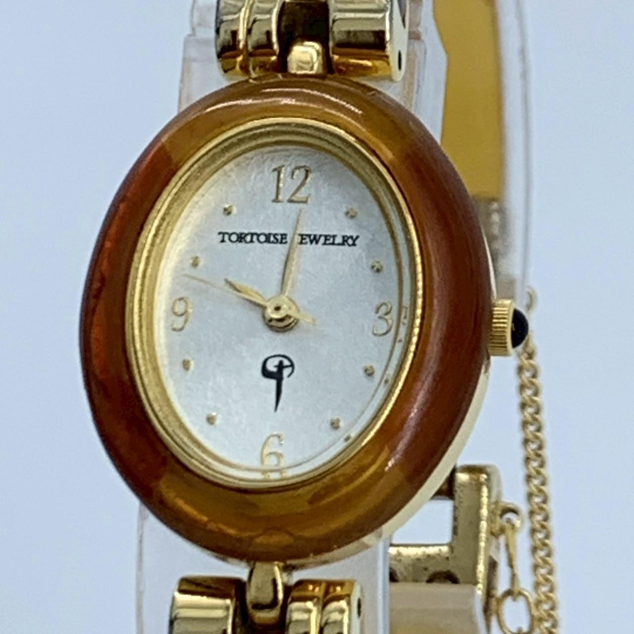 Working Good TORTOISE JEWELRY Watch Y151-5G30 Oval Shape Orange Gold Quartz Battery Powered Stainless Steel Women s WATER RESISTANT W.R. 3 ATM 3-hand
Working Good TORTOISE JEWELRY Watch Y151-5G30 Oval Shape Orange Gold Quartz Battery Powered Stainless Steel Women s WATER RESISTANT W.R. 3 ATM 3-hand