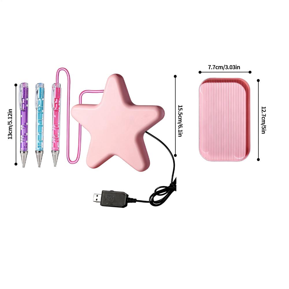 Rhinestone Painting Vacuum Pen Wax Free Gems Tools With Tray Rhinestone Art Pens For Craft DIY Home Decor Adults Beginner розовый
Rhinestone Painting Vacuum Pen Wax Free Gems Tools With Tray Rhinestone Art Pens For Craft DIY Home Decor Adults Beginner розовый