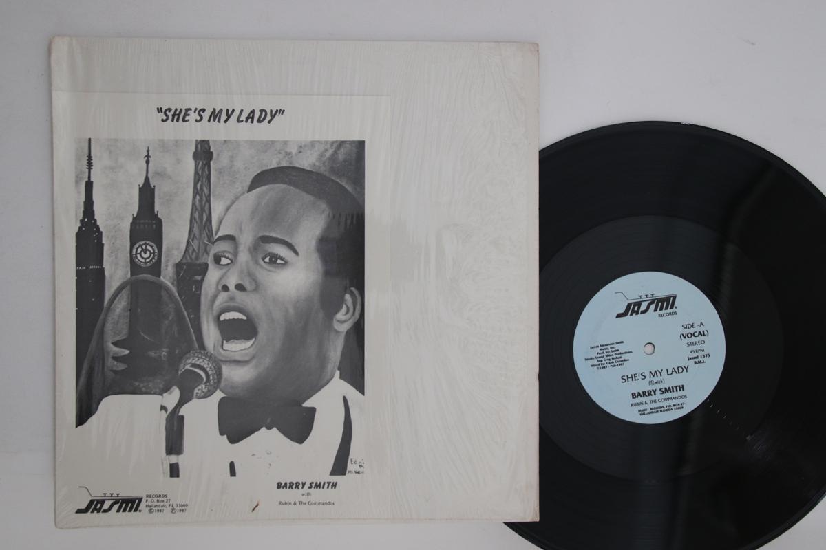 12inch Record BARRY SMITH, RUBIN & THE COMMANDOS - She s My Lady JASMI1575 JASMI 1987 US Soul/Funk Used
12inch Record BARRY SMITH, RUBIN & THE COMMANDOS - She s My Lady JASMI1575 JASMI 1987 US Soul/Funk Used