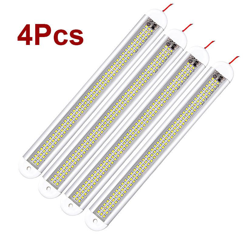 4 шт., светодиодная лента для салона автомобиля, 12 В, для кемпера, грузовика, фургона, автофургона, прицепа, лодки, грузового автомобиля, светодиодные фонари, приспособление для автодома
4 шт., светодиодная лента для салона автомобиля, 12 В, для кемпера, грузовика, фургона, автофургона, прицепа, лодки, грузового автомобиля, светодиодные фонари, приспособление для автодома