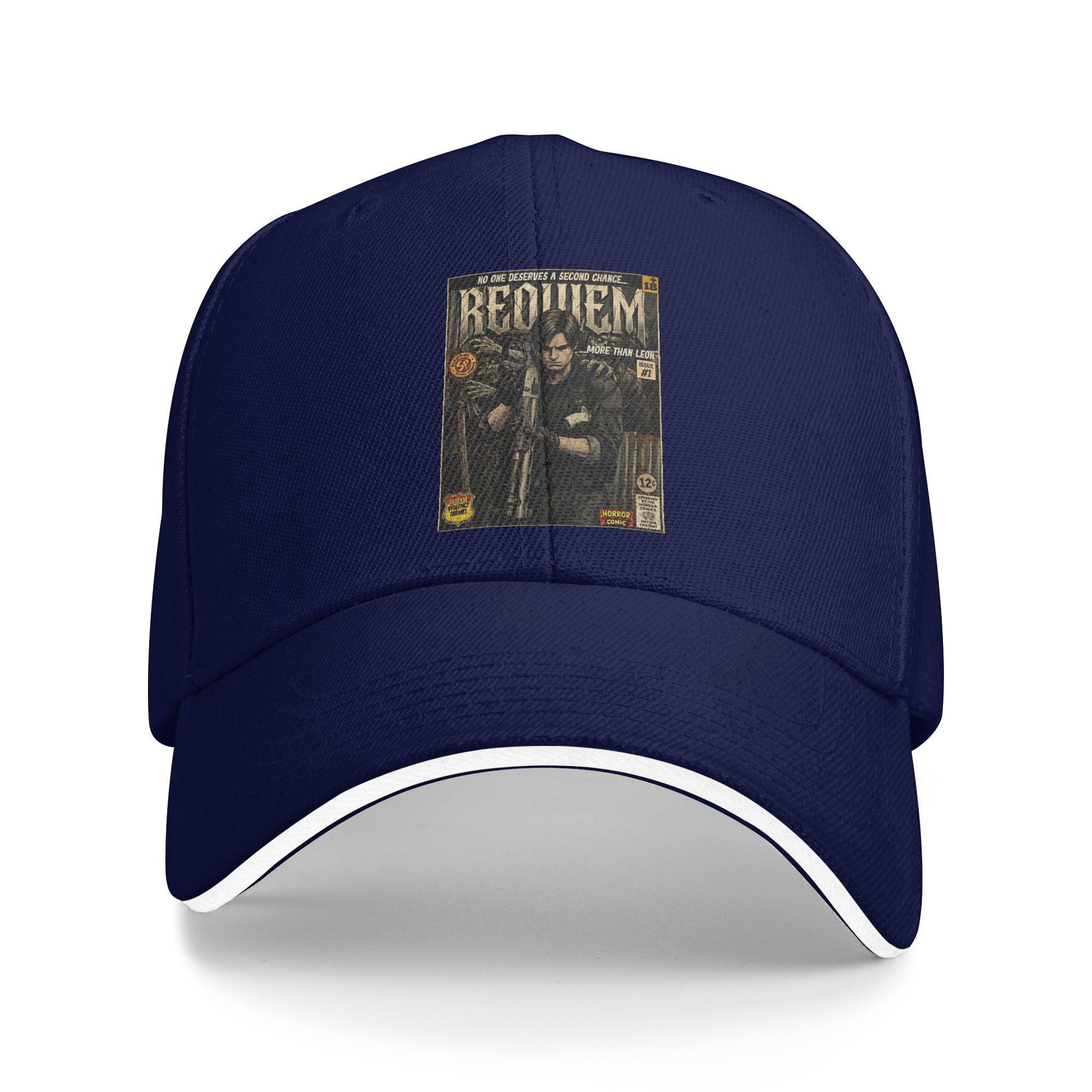 Residents Evils 9 Requiem Leon Retro Vintage Comic Cover Art Baseball Cap Spring Stylish Trucker Hat Men Outdoor Baseball Caps As Picture темно-синього кольору
Residents Evils 9 Requiem Leon Retro Vintage Comic Cover Art Baseball Cap Spring Stylish Trucker Hat Men Outdoor Baseball Caps As Picture темно-синього кольору