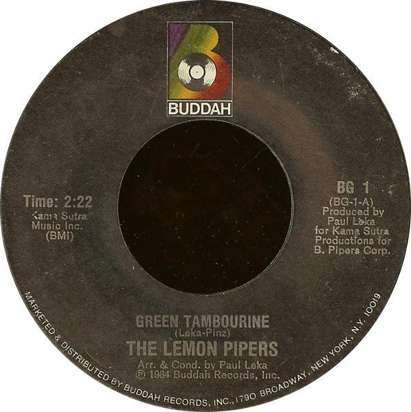 7-дюймовая пластинка LEMON PIPERS - Green Tambourine / Rice Is Nice BG1 Buddah Records 1985 US Rock Б/у
7-дюймовая пластинка LEMON PIPERS - Green Tambourine / Rice Is Nice BG1 Buddah Records 1985 US Rock Б/у