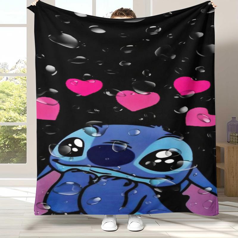 Kawaii S-Stitch Cartoon Flannel Blanket,Ultra Soft Warm Plush Throw for Home Bedroom Bed Sofa Cover Camping Picnic gift kids 75x90cm
Kawaii S-Stitch Cartoon Flannel Blanket,Ultra Soft Warm Plush Throw for Home Bedroom Bed Sofa Cover Camping Picnic gift kids 75x90cm